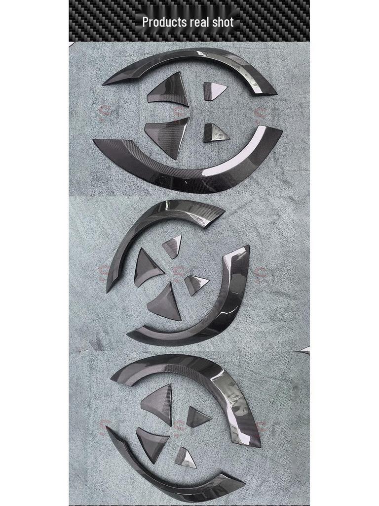 Комплект накладок на задние крылья из углеродного волокна для BMW M3/M4 G80/G82/G83