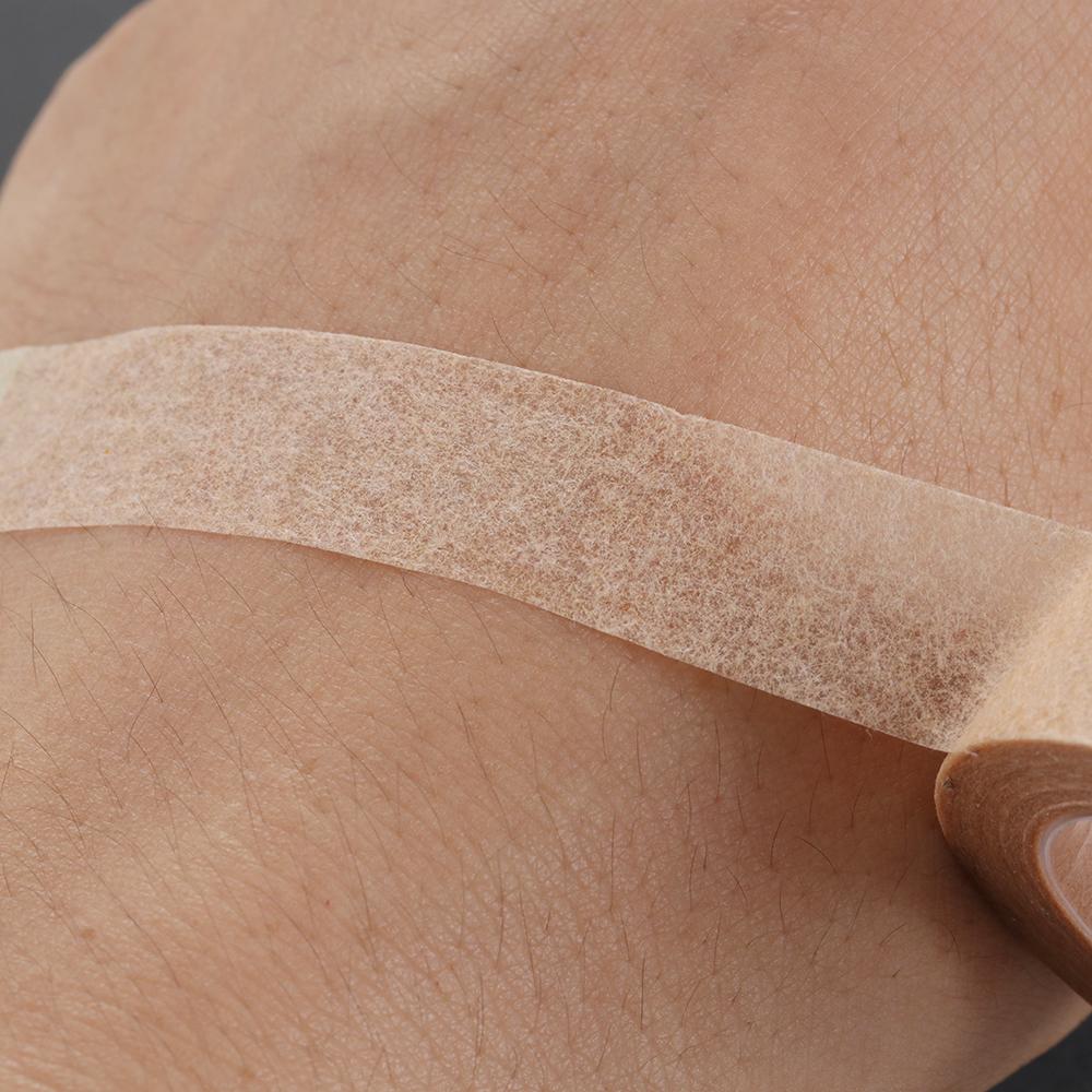 2 рулона привитой ленты для изоляции ресниц, пластырь для ресниц, дышащая нетканая ткань, клейкая повязка для глаз