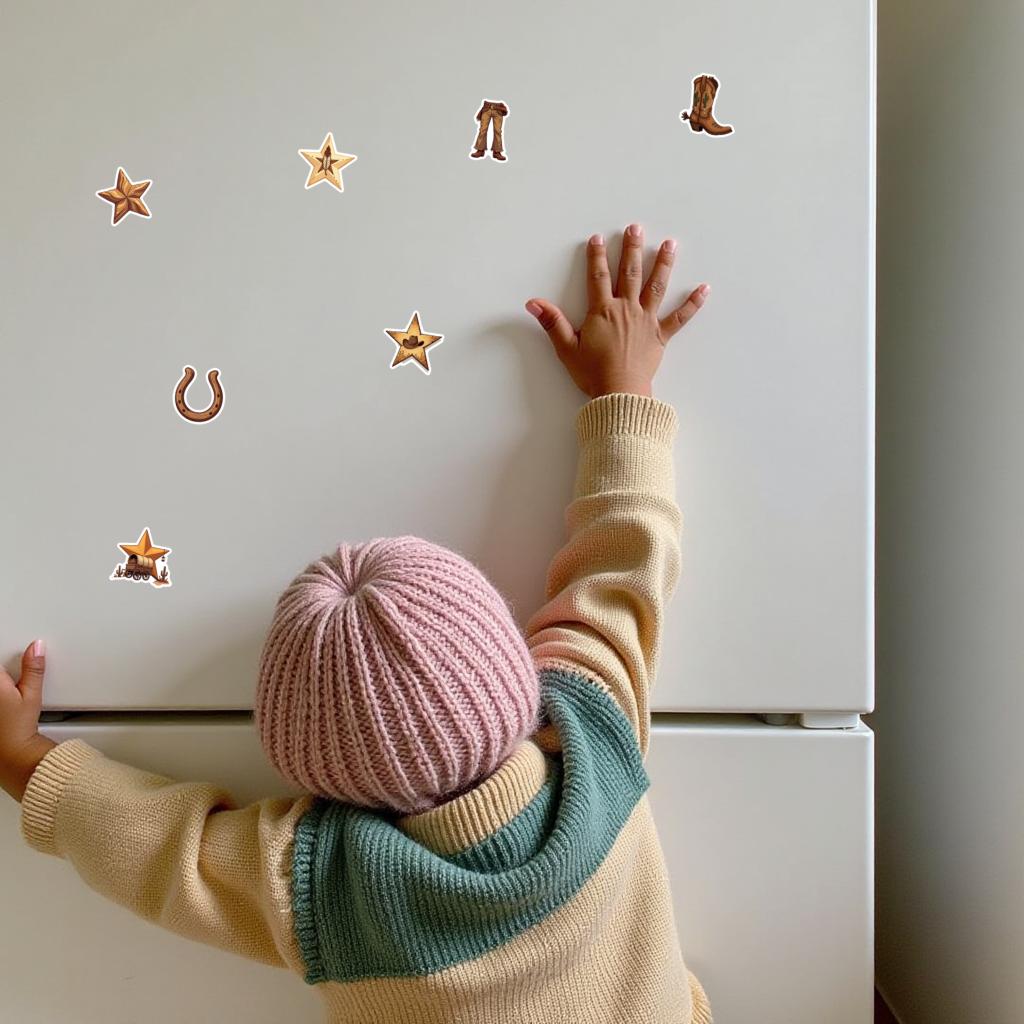 35pcs-150pcs Western Western Decals Vintage Star Star Sticker Pack Cowboy Stickers For Phone Laptop