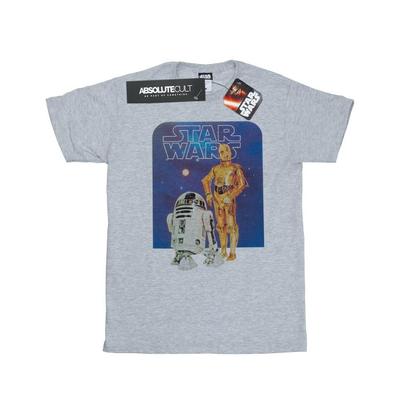 Мужская футболка R2-D2 и C-3PO