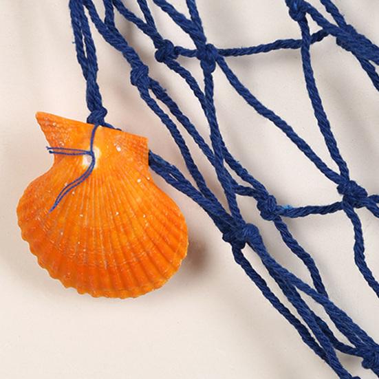 Fishing Net Decoration Wall Art Cotton Fish Net Picture Wall Hanging Fishing Net for Hawaiian Themed Party Under The Sea Party Decoration