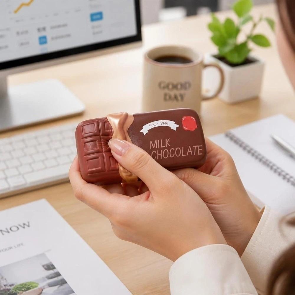 Release Hand Strawberry Chocolate Squeeze Toy Relax Gift Slow Rebound Squeeze Toy For Adult