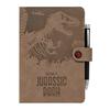 Carnet De Notes A5 - Jurassic Park - Premium - Stylo Projecteur - 90 Pages - Couverture Cartonnée