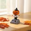 Halloween Solar Car Cartoon Swaying Car Dashboard Decor Funny Solar Swing