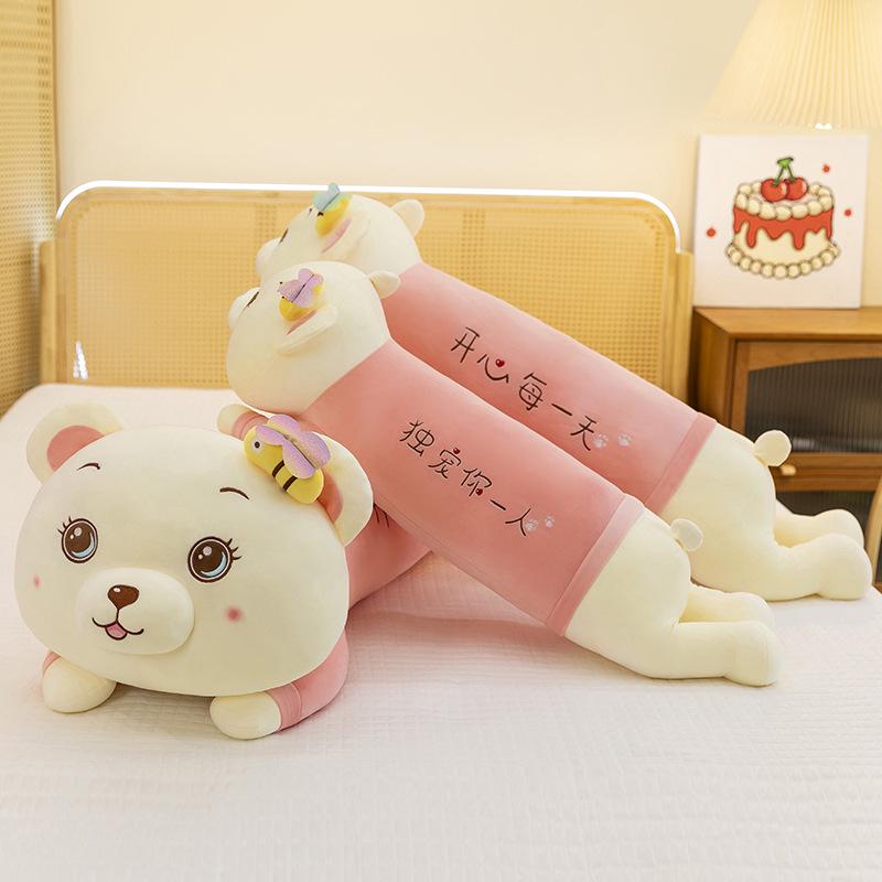 Очаровательная Мягкая Пчела Медведь Обнимающая Подушка Плюшевая Игрушка, Отличный Подарок на День Рождения Девушки