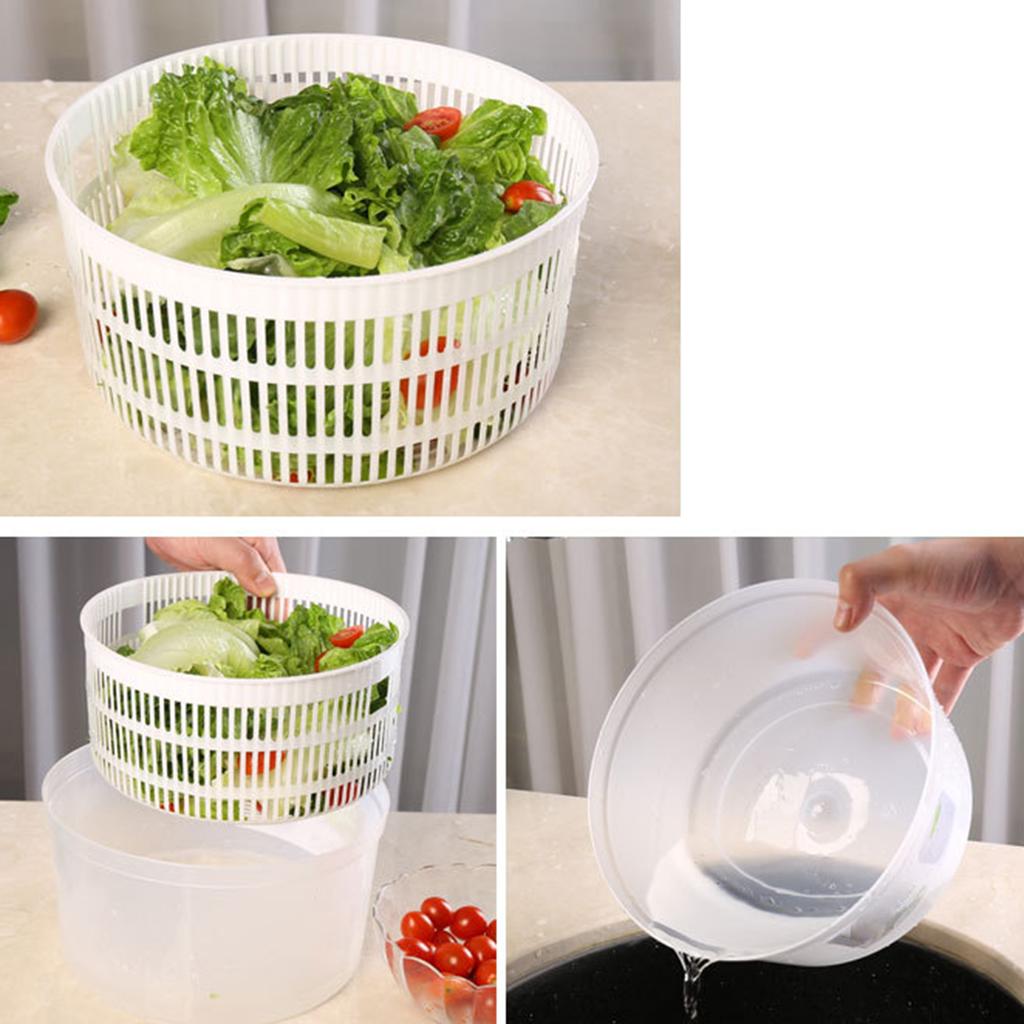 Ручная сушилка для салата, сушилка для листьев, сушилка для овощей, сушилка для овощей, кухонный инструмент