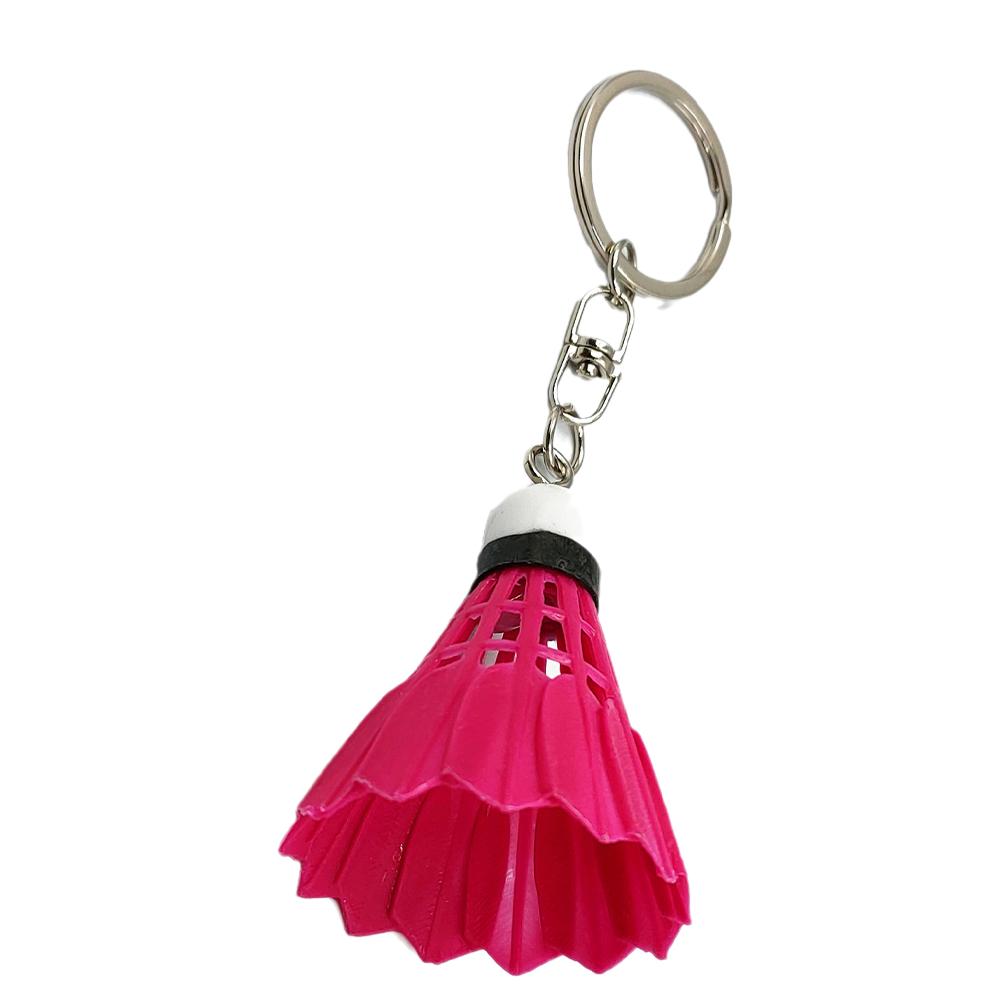 Mini Simulation Badminton Keychain Pendant Sports Ornaments Gift Small Keychain C6G1