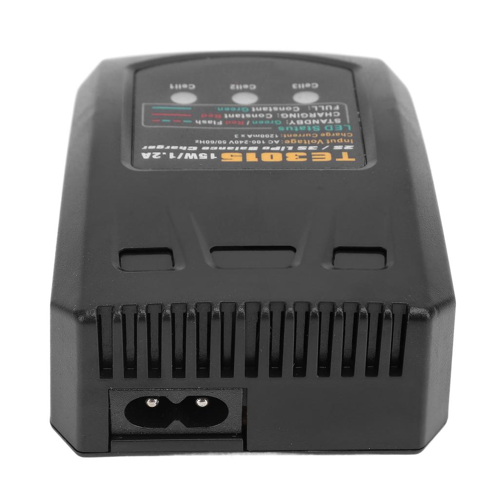 Зарядное устройство для балансировки аккумулятора 2S 3S LiFe Lithium Polymer 1‑8S NiMH 15 Вт высокой мощности RC Car Airplane Boat