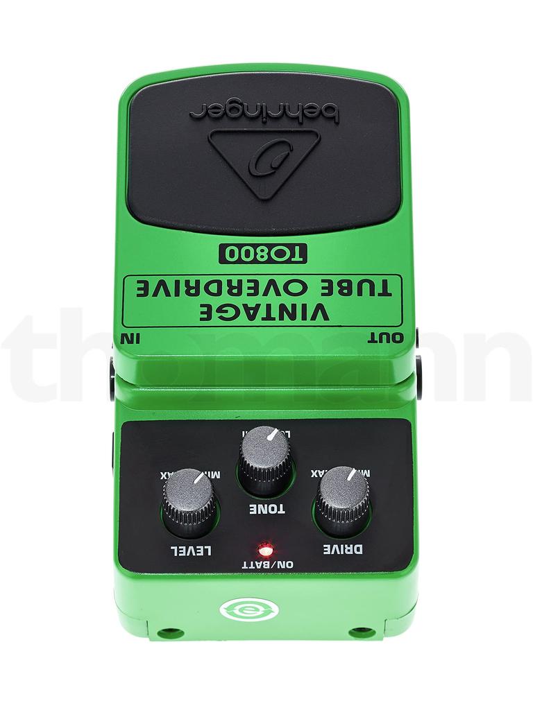 Behringer TO800 VINTAGE TUBE OVERDRIVE Guitar Effect Pedal