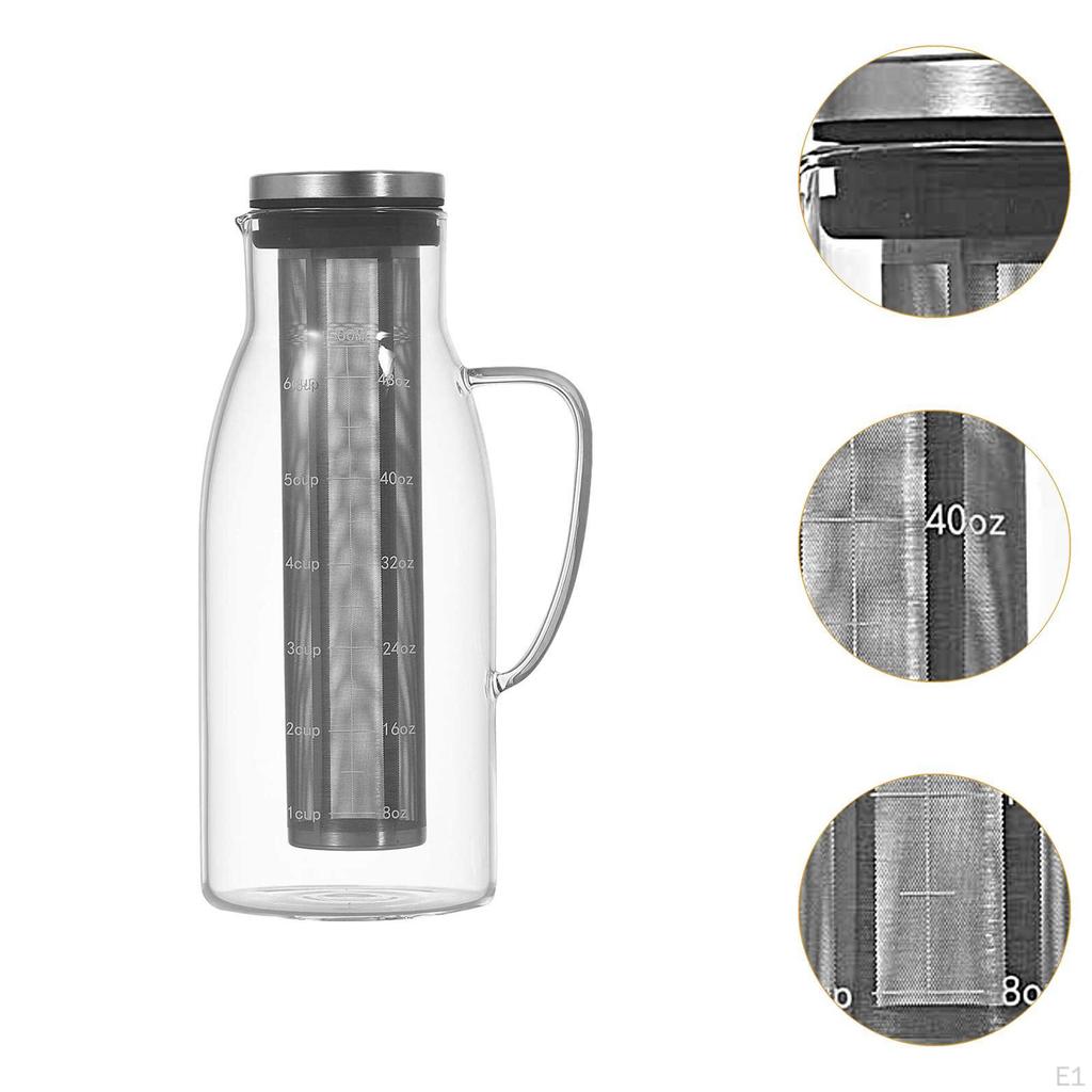 Чайник для заваривания льда, капельный кофе, термостойкий, удобная ручка, устройство для приготовления холодного заваривания