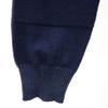 ARMANI JEANS Knit jacket M Navy Men's Used