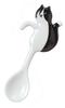 Sun Art Cute Tableware [Home Cafe Basic] Black Cat Mug with Teaspoon, 300ml, Brown, SAN2925-3