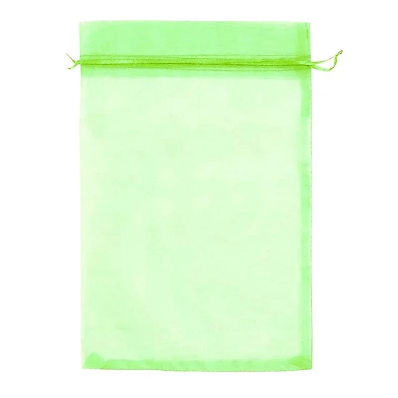 100pcs Fruit Protection Bag Grape Strawberry Garden Mesh Bag Agricultural Orchards Pest Control Anti-bird Mesh Bag