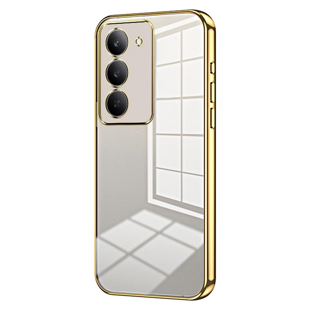 For Realme V60 Pro 5G/14x 5G Case Electroplating Frame Soft TPU Phone Cover