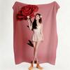 Celebrity Z Zhao L Lusi Throw Flannel Throw Blanket Suitable for Sofa Living Room Bedroom