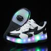TUINANLE Roller Skates 2 Wheels Shoes Glowing Lighted Led Children Boys Girls Kids Luminous Sports Boots Casual Sneakers