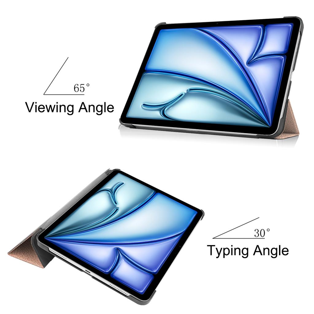 For iPad Air 13 (2025)/(2024) Case Anti-Drop Leather Stand Tablet Cover
