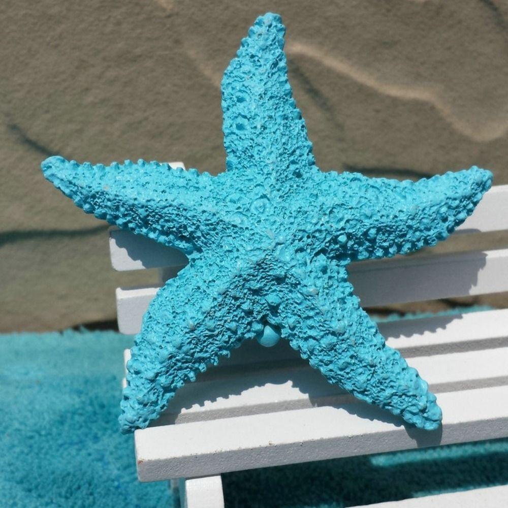Cute Starfish Ornaments Resin Sea Stars Decoration Simulation Starfish  Wedding