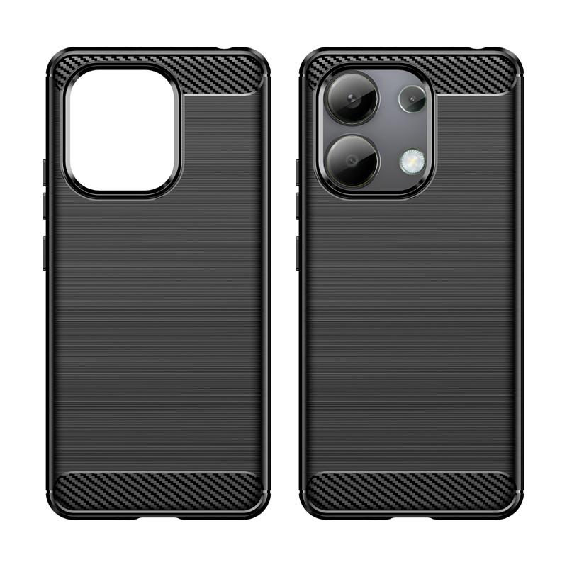 Чехол-накладка для Redmi Note 13 4G Xiaomi Redmi Note 13 Pro Plus 5G Capas Противоударный Мягкий ТПУ из углеволокна Fundas Redmi Note 13 Pro