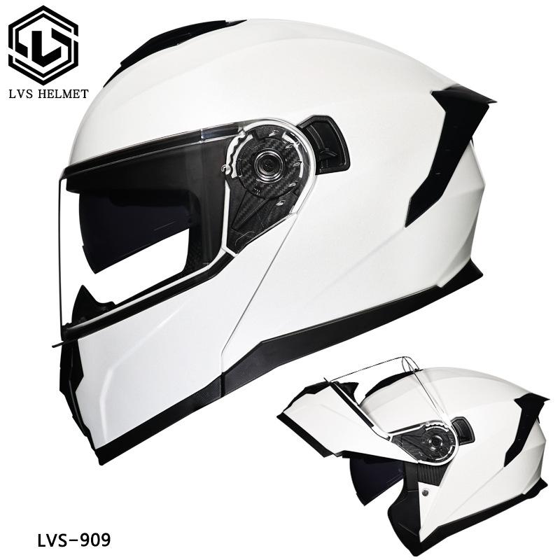 Motorcycle Helmet Men's and Women's Face-off Helmet Summer Locomotive Full Helmet Universal Safety In All Seasons