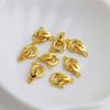 1 шт. Застежки-коннекторы Защелки Замки Латунь с покрытием 18K Золотом Инкрустация Циркон Жемчуг Конечные застежки Для ювелирных изделий DIY Браслет Ожерелье