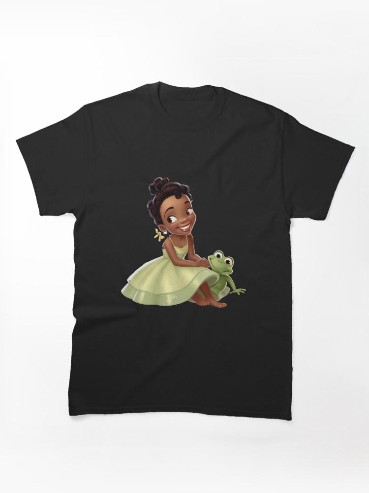 The Princess and the Frog Cute Princess Chibi - Adorable Anime Style Art Classic T-Shirt