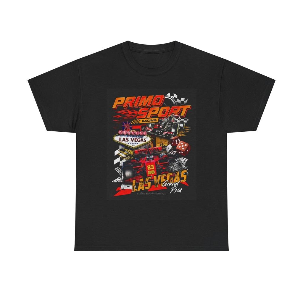 Men's and Women's T-shirts Primo Sport Las Vegas Graphic