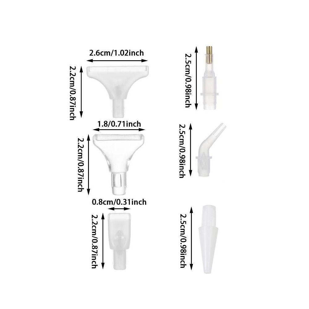 Hot Quick Cases Tool Cross Stitch Embroidery Pen Heads Tools Diamond Painting Pen Point Drill Pen