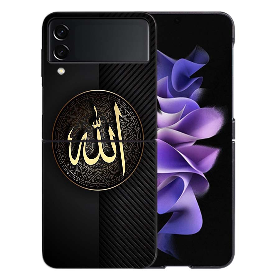 Модный простой чехол God для Samsung Z Flip7 6 Galaxy Чехол Ударопрочный Z Flip5 Z Flip3 4 5G Жесткая крышка Телефон TPU PC Жесткий Funda