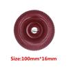 100mm Diameter Wood Shaping Grinder Wheel 16mm Aperture Angle Grinder Accessory  Sanding Tasks
