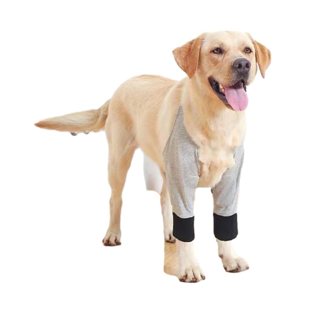 Dog Elbow Brace Supports for Injured Limbs Promotes Comfort Helps Arthritis Against Licking Assists Brace Sleeve