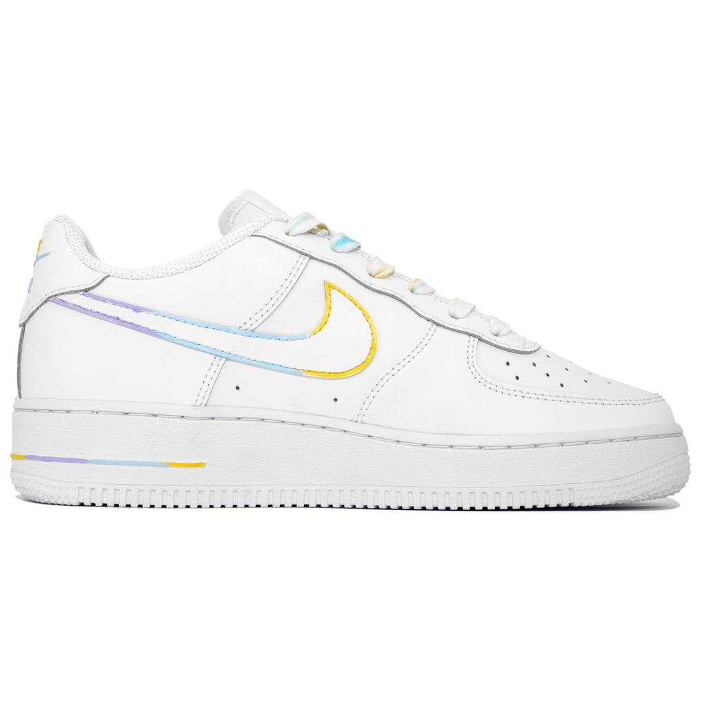 Nike Air Force 1 Калейдоскоп Художественный Момент Ван Гог Пшеничное Поле Коробка Низкие Кеды для Скейтборда Унисекс Белый CW2288-111(Team113-S-BOX)