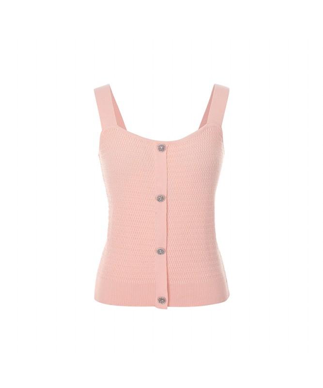 SOUP Sleeveless Knit Sleeveless Top (Sa4Sk85)