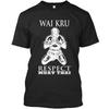 Футболка Wai Kru Ceremony Respect Muay Thai, новая, 100% хлопок, короткий рукав, O-образный вырез, повседневная мужская футболка