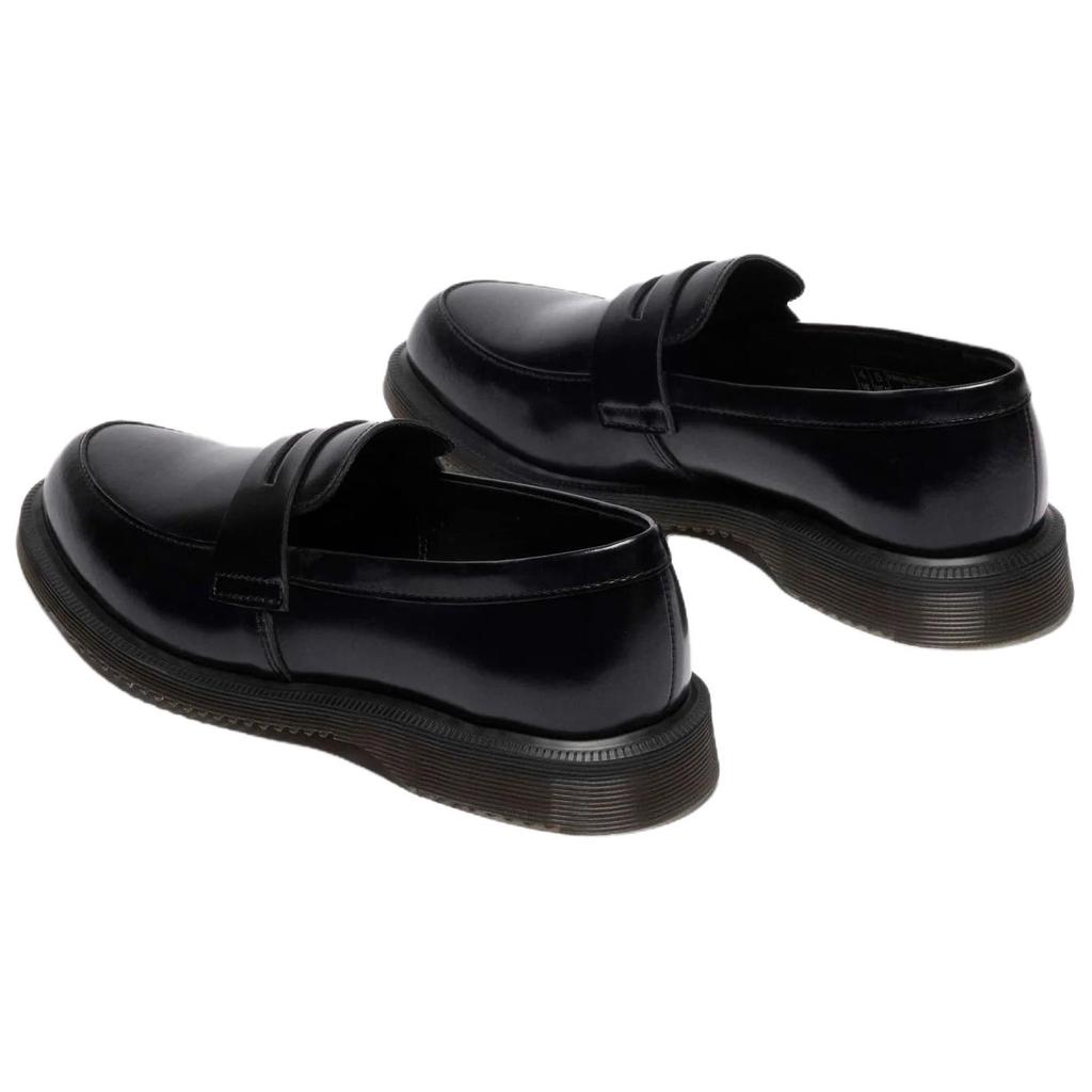 Dr. Martens Temara Leather Casual Versatile Loafers 2.5cm Women Loafers Black 41359001