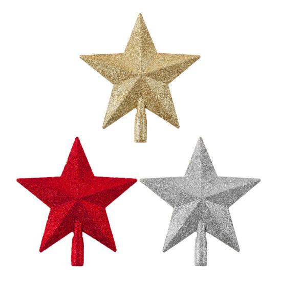 Топпер со звездой, прочные праздничные принадлежности, многоразовый Рождественский домашний декор, топпер со звездой, прекрасный фестивальный реквизит, износостойкий