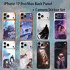 Аниме Мо Дао Цзу Ши Для iPhone 17proMax/17pro Полное Покрытие Наклейка Skin Wrap Цветная Задняя Защитная Пленка-Наклейка