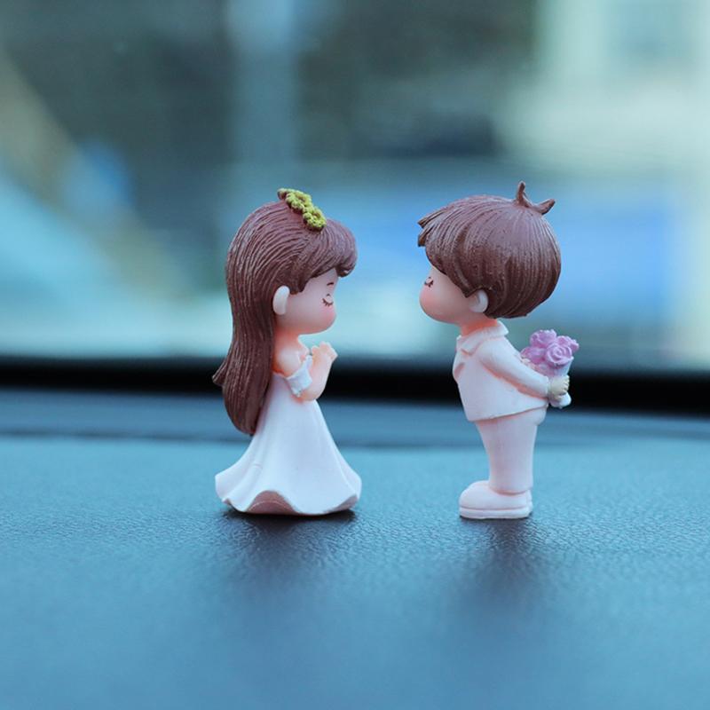 Милые креативные мультяшные украшения для автомобиля, украшения для центральной консоли автомобиля, аксессуары для салона автомобиля