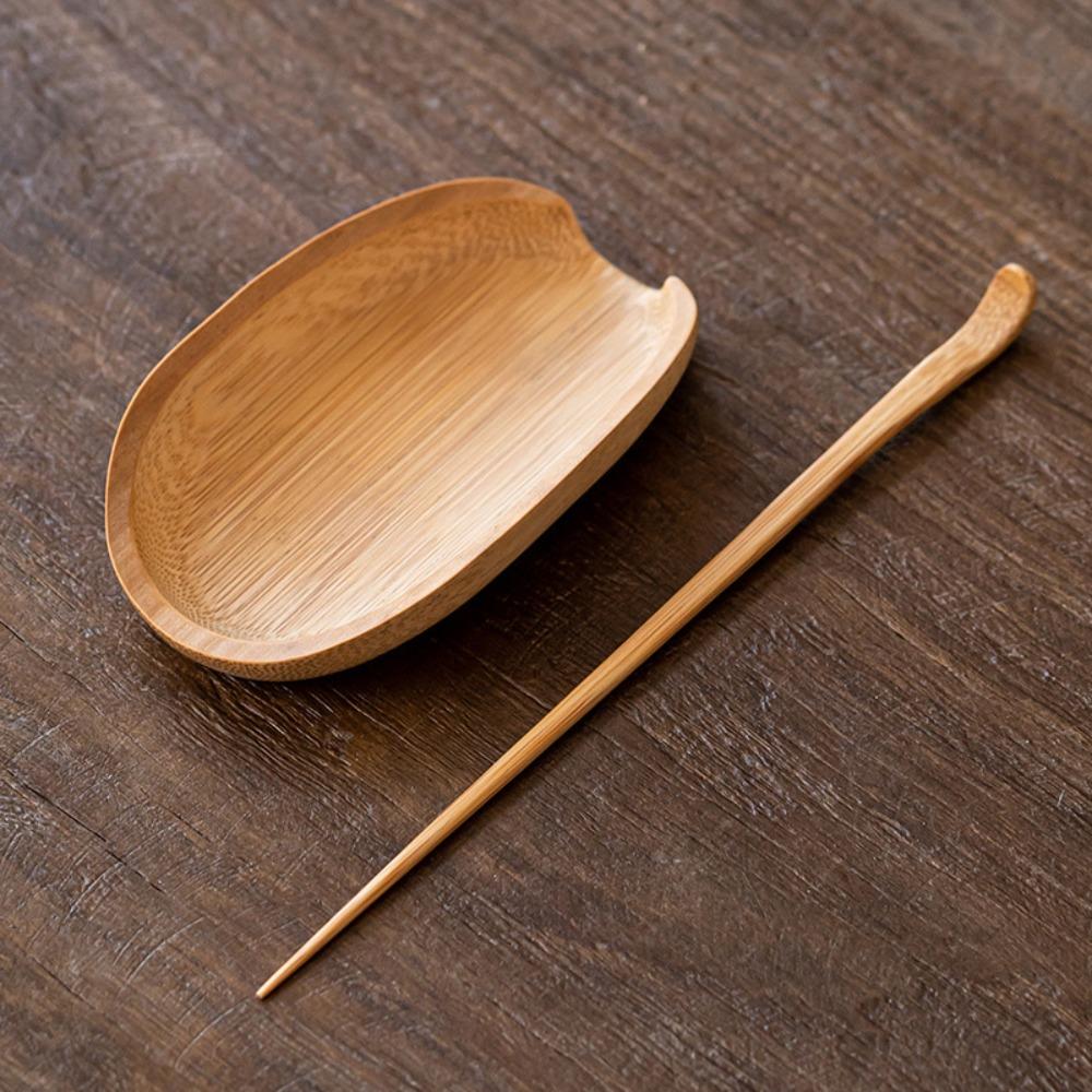 Natural Bamboo Tea Scoop Handmade Tea Needle Durable Tea Accessories Set office