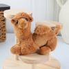 Cute Camel Plush Toy Animal Pendant With Soft Velvet For Backpack Accessories
