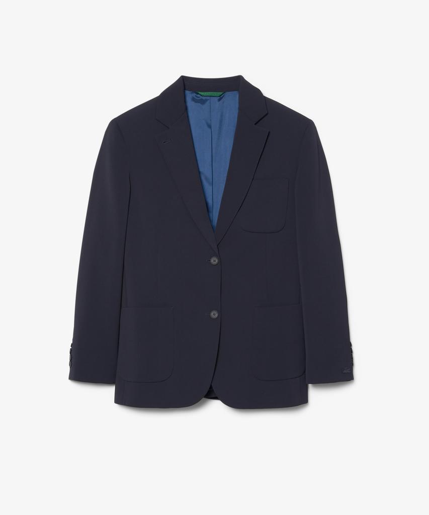 LACOSTE Women'S Relax Fit Iconic Fluid Pique Blazer Vf8502-56G Hde