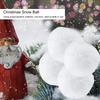 50 шт. 7 см имитация снежного шара рождественские поддельные шары игрушки Крытый игровой реквизит украшение