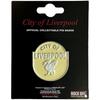 Rock Off City Of Liverpool Pin Emblem Badge