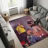 Rock Band Live Concert Stage Print Area Rug Non‑Slip Floor Mat Carpet for Living Room Bedroom Home Interior Decor Music Themed Floor Decoration