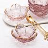 Crystal Bowl Mini for Kitchen Small Seasoning Plate Fashion Easy-using Flower Shaped