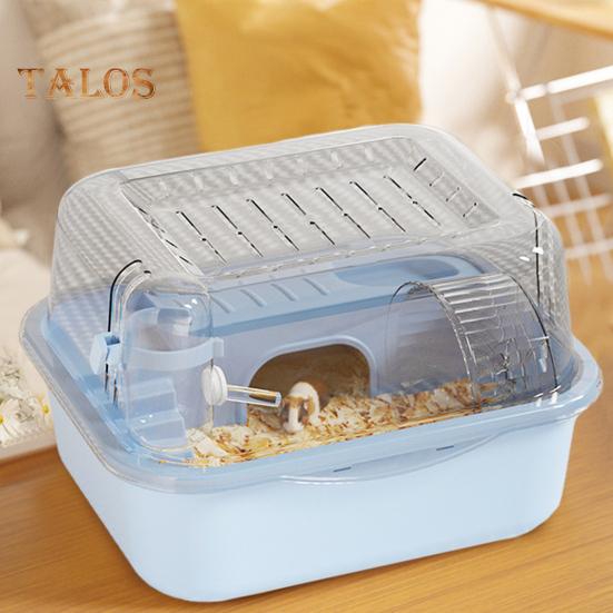 Клетка для хомяка, домик для мелких животных, большая вместимость, прозрачный дизайн, песчанки, грызуны, клетка для мелких животных, игровой домик