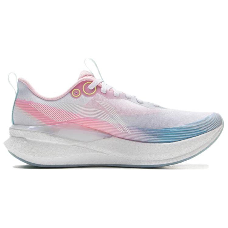 Li Ning x LOL Red Hare 8PRO Амортизирующие Легкие Низкие Тренировочные Гонки Беговые Кроссовки Женские Белый Синий Розовый ARPW016-7