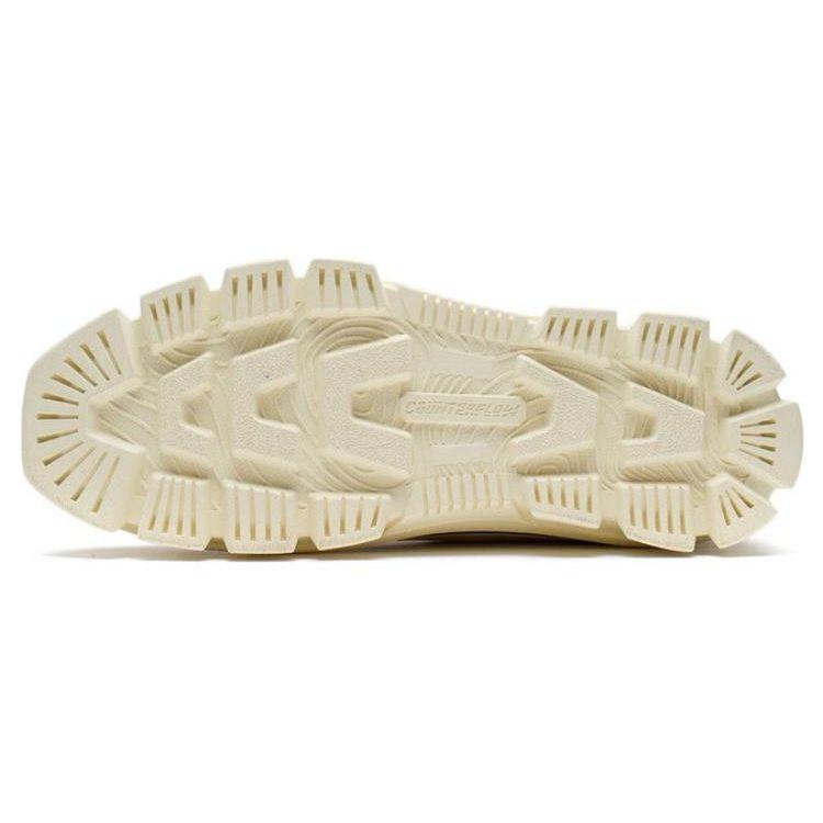 Li Ning CF Flow Trendy Casual Non-Slip Wear-Resistant Support High-Top Sports Shoes Unisex Sneakers Yellow AGCS206-7