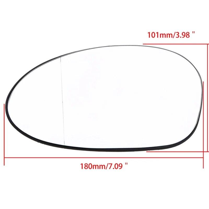 51167145268 51167145267 Автомобильное левое/правое зеркало заднего вида с подогревом боковые стеклянные зеркала для BMW E81 E87 E88 E82 E46 E90 E91 E92 E93