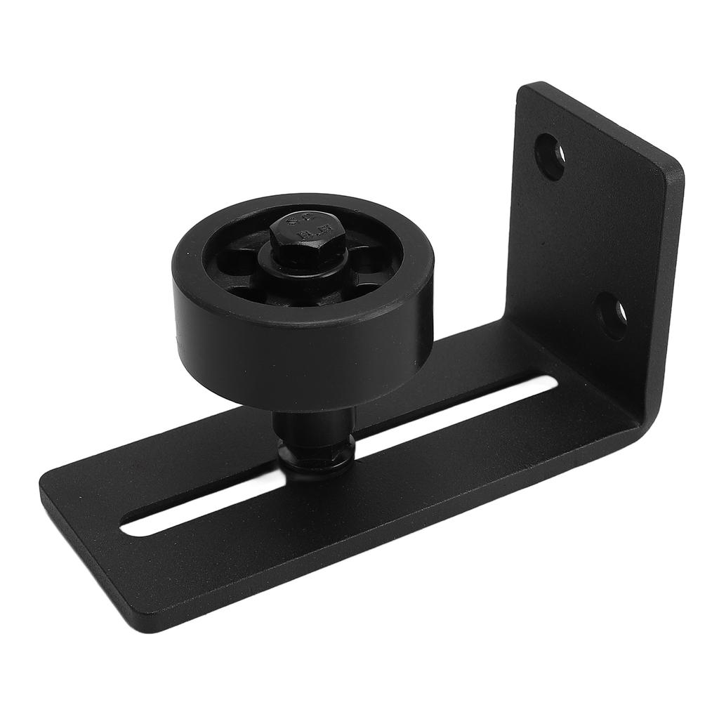 Раздвижная дверь амбара Нижняя направляющая пола Регулируемая роликовая система настенного крепления Бесшумная углеродистая сталь